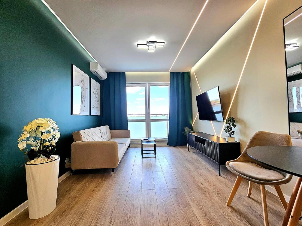 Ferienwohnung Nowy Apartament 53 Z Klimatyzacja Iława Exterior foto