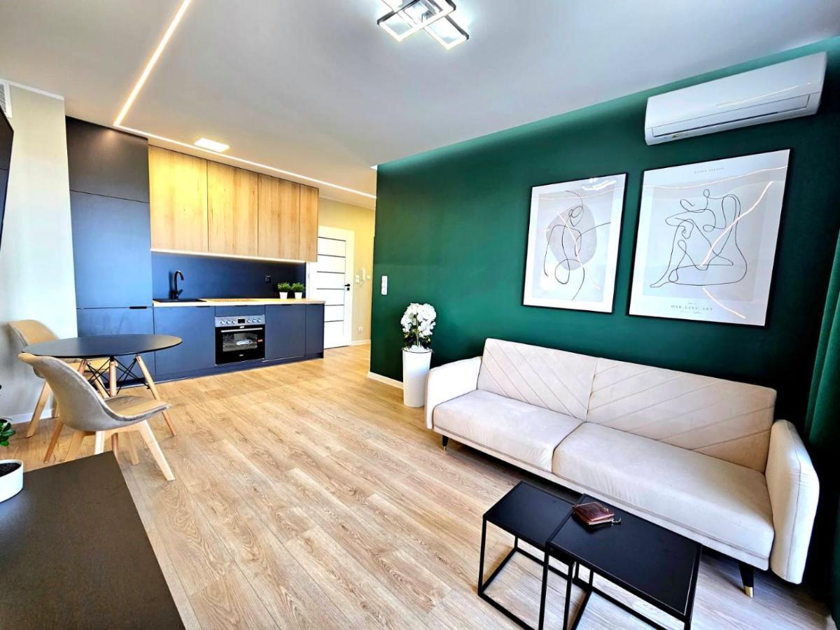 Ferienwohnung Nowy Apartament 53 Z Klimatyzacja Iława Exterior foto
